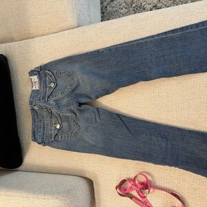 True Religion Women's Blue Boot Cut Jeans